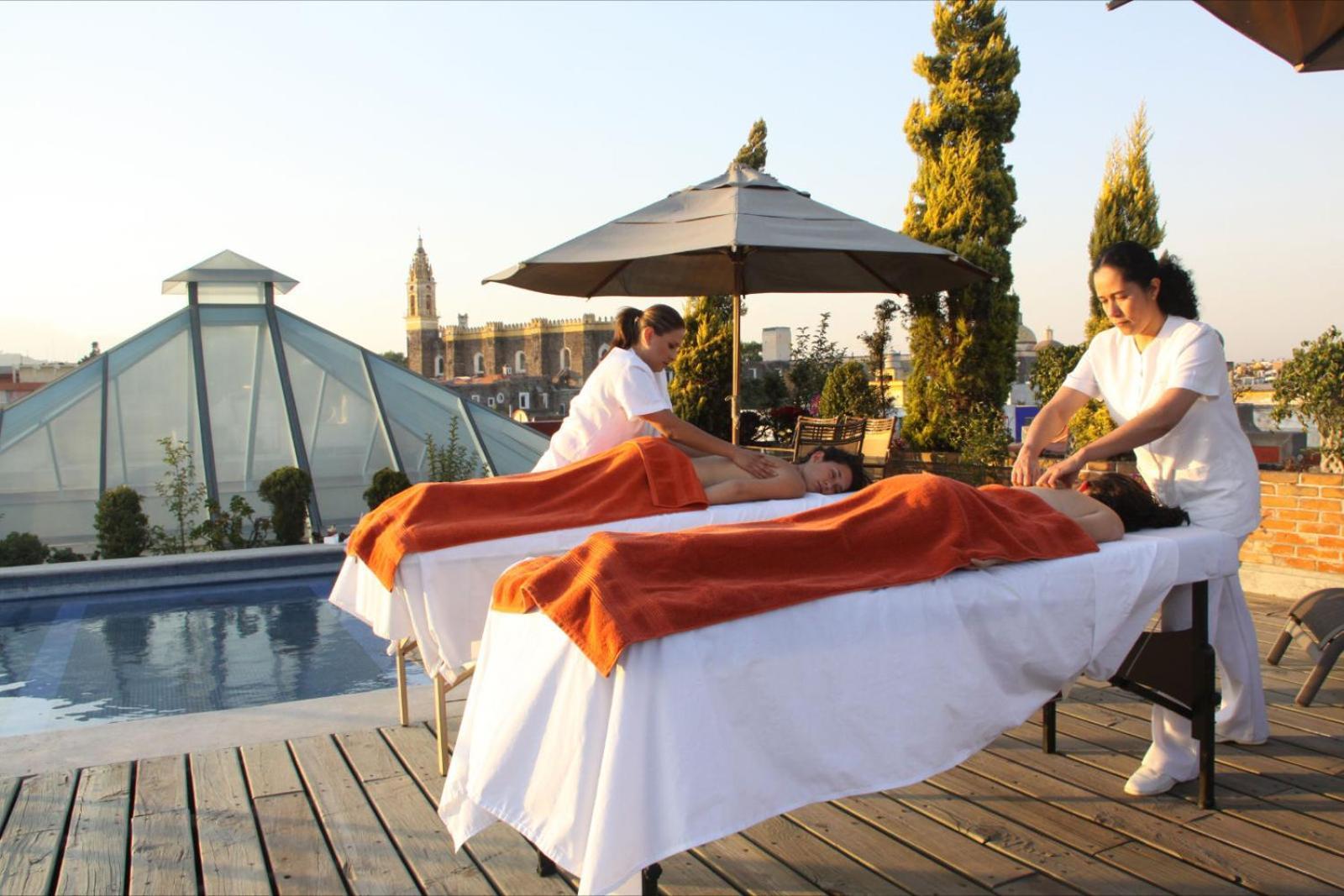 Estrella De Belem B&B And Spa Чолула Экстерьер фото