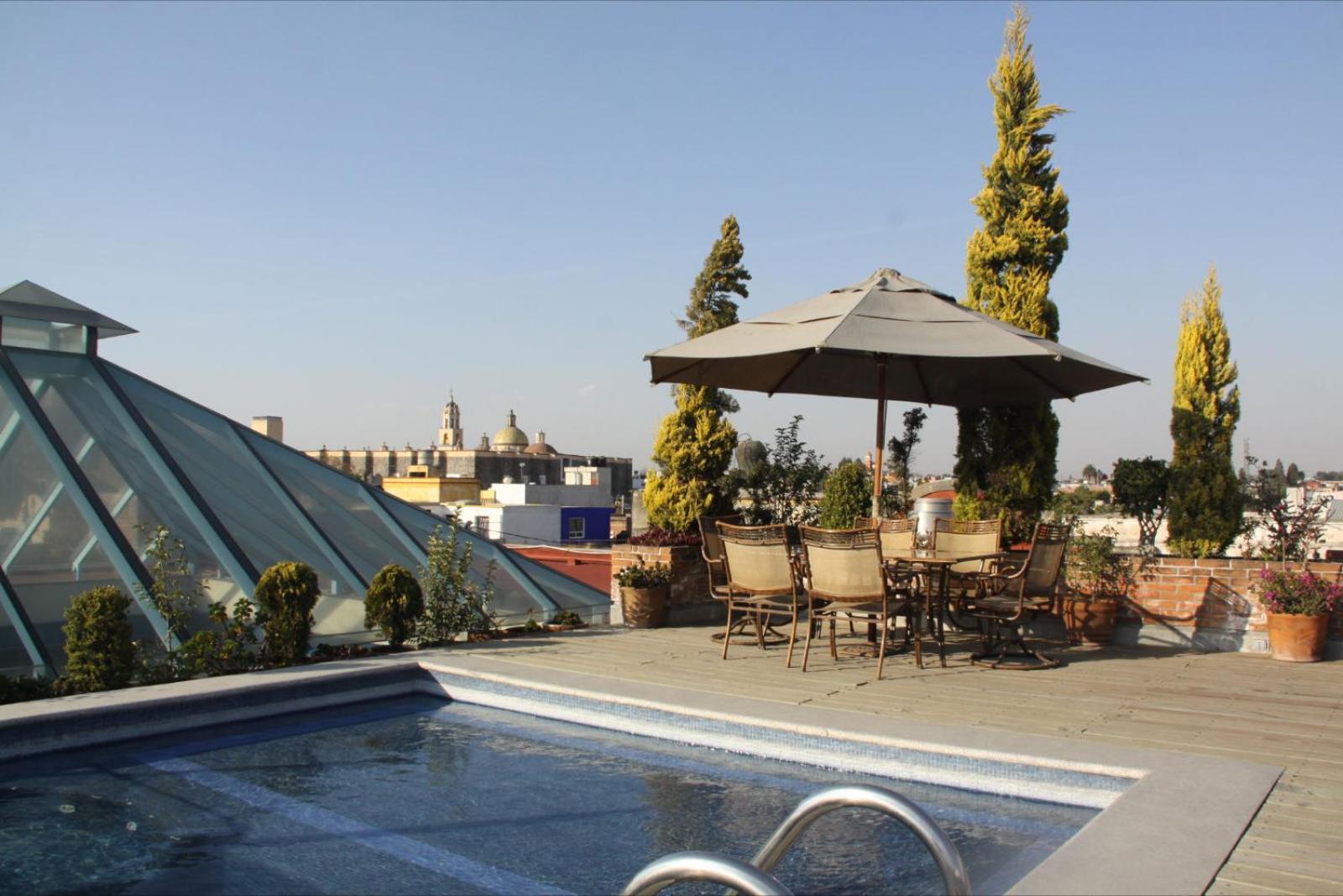 Estrella De Belem B&B And Spa Чолула Экстерьер фото